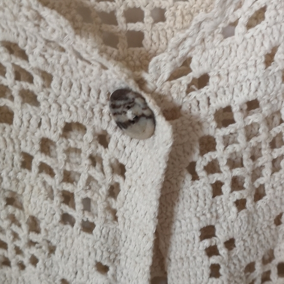 Vintage crochet vest - Picture 2 of 4